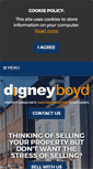 Mobile Screenshot of digneyboyd.co.uk